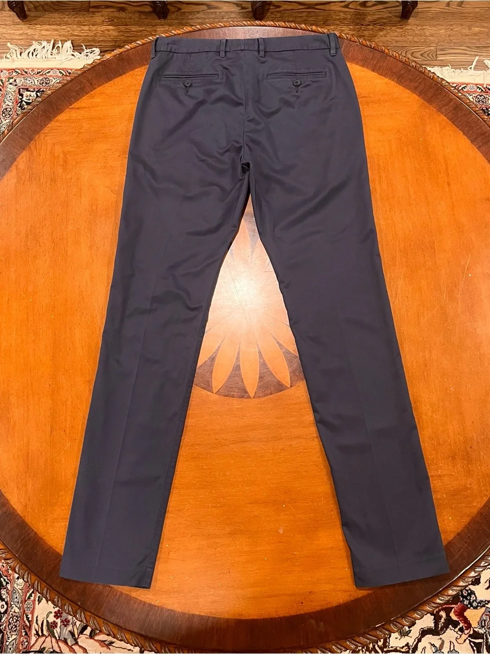 Bonobos Men’s Weekday Warrior Tailored Fit Dress Pants Monday Blue 30x34 Office